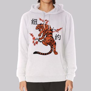 Inspired Cartoon Graphic Tiger Sweatshirt