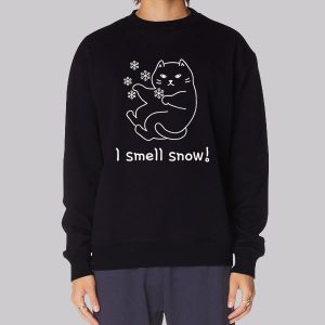 Inspired Cat I Smell Snow Sweatshirt Inspired Cat I Smell Snow Sweatshirt