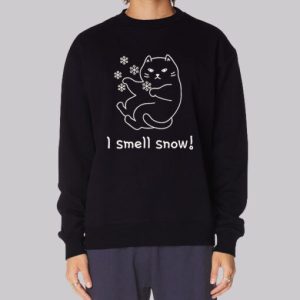 Inspired Cat I Smell Snow Sweatshirt 4