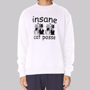 Inspired Insane Cat Posse Sweatshirt Inspired Insane Cat Posse Sweatshirt