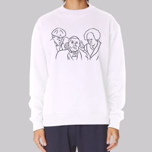 Inspired Line Art Three Stooges Sweatshirt Inspired Line Art Three Stooges Sweatshirt