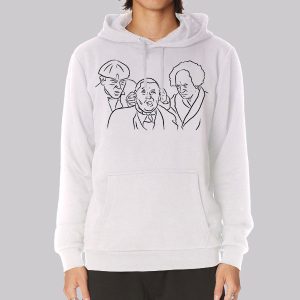 Inspired Line Art Three Stooges Sweatshirt