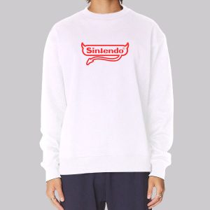 Inspired Logo Sintendo Sweatshirt Inspired Logo Sintendo Sweatshirt