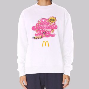 Inspired Merchandise Saweetie Mcdonalds Sweatshirt Inspired Merchandise Saweetie Mcdonalds Sweatshirt