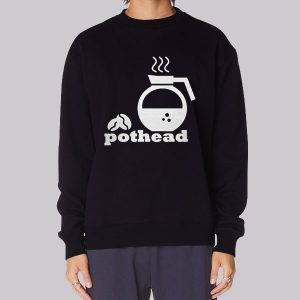 Inspired Pothead Cafe Coffee Lovers Sweatshirt