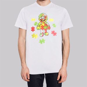Inspired Puzzle Autism Mario Nintendo Sweatshirt 3