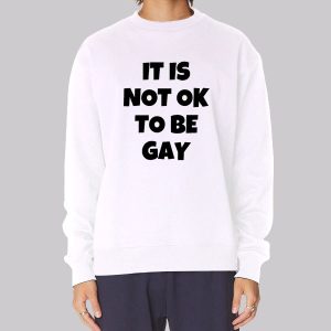 Inspired Quote Anti Gay Sweatshirt Inspired Quote Anti Gay Sweatshirt