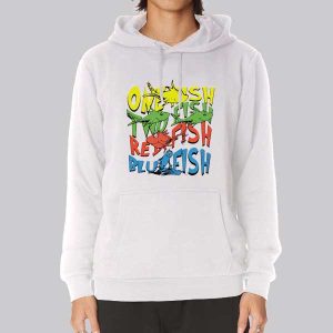 Inspired Red Fish Blue Fish Sweatshirt
