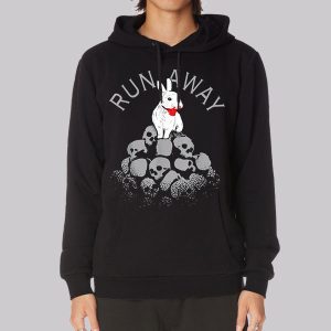 Inspired Run Away Bunny Skull Sweatshirt