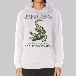 Inspired Spirit Crocodile Quotes Sweatshirt