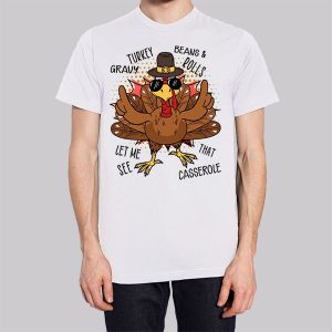 Inspired Turkey Gravy Beans and Rolls Sweatshirt 3