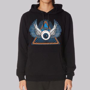 Inspired Wings With Eyes Sweatshirt