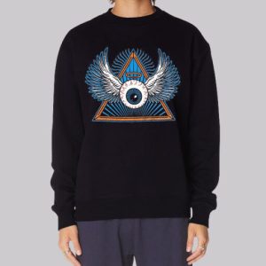 Inspired Wings With Eyes Sweatshirt 3 Inspired Wings With Eyes Sweatshirt 4