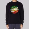 Iran Flag With Lion and Sword Sweatshirt