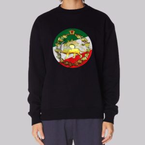 Iran Flag With Lion and Sword Sweatshirt 3 Iran Flag With Lion and Sword Sweatshirt 4