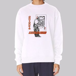 Ivory Card Stevie Ray Vaughan Sweatshirt Ivory Card Stevie Ray Vaughan Sweatshirt