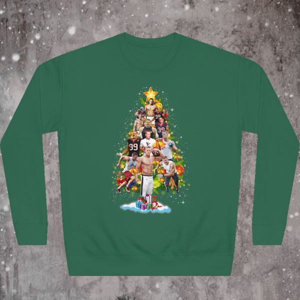 J. J. Watt Christmas Tree Sweatshirt