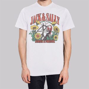 Jack and Sally Faces Always Forever Sweatshirt 3