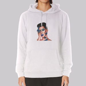 James Charles Butterfly Inspired Sweatshirt