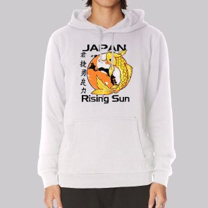 Japan Rising Sun Koi Sweatshirt