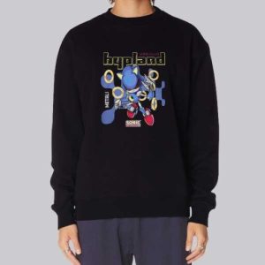 Japanese Hypland Sonic the Hedgehog Sweatshirt 3 Japanese Hypland Sonic the Hedgehog Sweatshirt 4