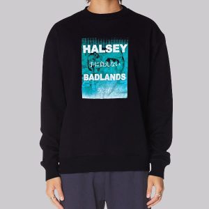 Japanese Text Halsey Badlands Sweater Japanese Text Halsey Badlands Sweater