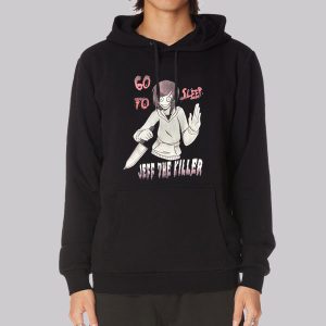 Jeff Jake the Killer Go to Sleep Sweatshirt 1 Jeff Jake the Killer Go to Sleep Sweatshirt 2