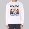 Jesus Pew Pew Meme Madafakas Sweatshirt