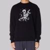 Jesus Riding a Dinosaur Funny Sweatshirt