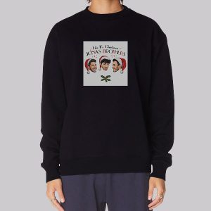 Jo Bros Christmas Album Cover Sweatshirt Jo Bros Christmas Album Cover Sweatshirt