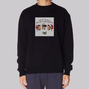 Jo Bros Christmas Album Cover Sweatshirt 3 Jo Bros Christmas Album Cover Sweatshirt 4