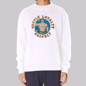 John Cena Merch Hustle Loyalty Respect Sweatshirt John Cena Merch Hustle Loyalty Respect Sweatshirt