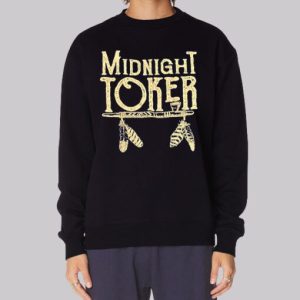 Joker Smoker Midnight Toker Vintage Sweatshirt 4