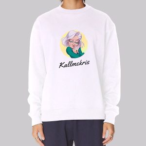 Kall Me Kris Merch Cartoon Sweatshirt Kall Me Kris Merch Cartoon Sweatshirt