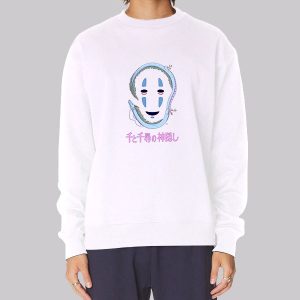 Kaonashi Merch Japanese Ghibli Sweatshirt Kaonashi Merch Japanese Ghibli Sweatshirt