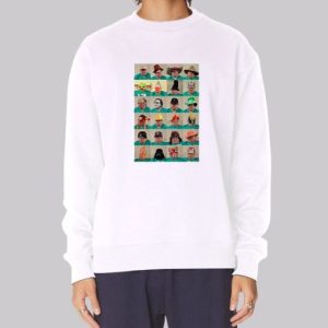 Katie Pondiscio Faces on Fank Sweatshirt 4
