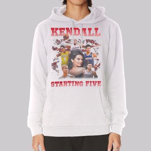 Kendall Jenner Starting 5 College Sweatshirt
