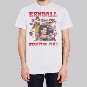 Kendall Jenner Starting 5 College Sweatshirt 2 Kendall Jenner Starting 5 College Sweatshirt 3