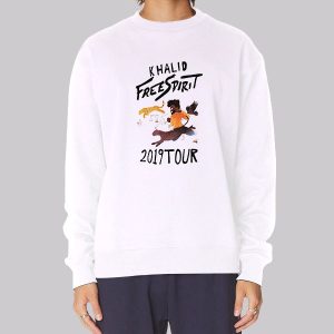 Khalid Free Spirit Merch 2019 Tour Sweatshirt Khalid Free Spirit Merch 2019 Tour Sweatshirt