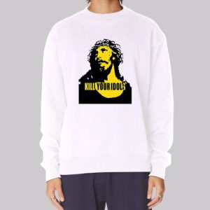 Kill Your Idol as Worn Jesus Sweatshirt 3 Kill Your Idol as Worn Jesus Sweatshirt 4