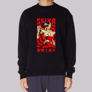 Kitsune Pegasus Saint Seiya Sweatshirt 3 Kitsune Pegasus Saint Seiya Sweatshirt 4