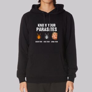 Know Your Parasites Luna Tick Deer Tick Dog Tick Sweatshirt