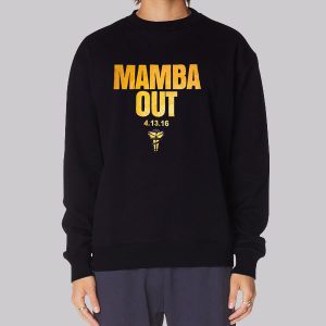 Kobe Bryant 4.13.16 Mamba out Sweatshirt Kobe Bryant 4.13.16 Mamba out Sweatshirt