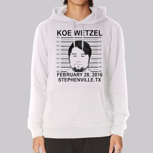 Koe Wetzel Mugshot Funny Sweatshirt