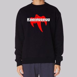 Koenigsegg Ghost Logo Sweatshirt Koenigsegg Ghost Logo Sweatshirt