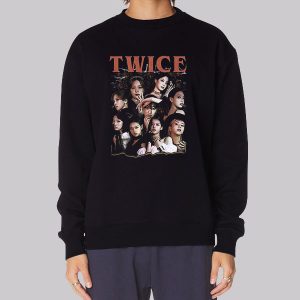 Kpop Girl Group Vintage Style Twice Sweatshirt Kpop Girl Group Vintage Style Twice Sweatshirt
