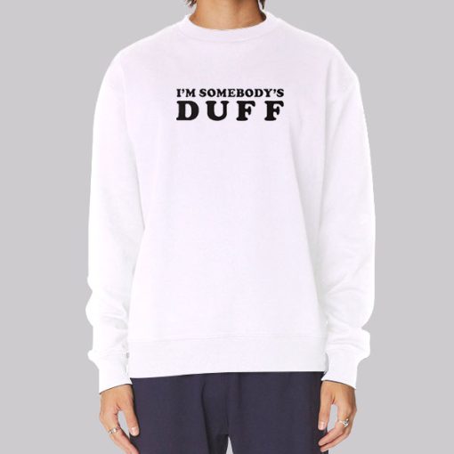 Kylie Jenners Im Somebodys Duff Sweatshirt Kylie Jenners Im Somebodys Duff Sweatshirt