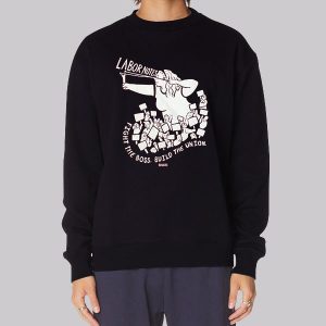 Labor Notes Build the Union Sweatshirt Labor Notes Build the Union Sweatshirt