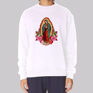 Lady Virgen De Guadalupe Sweatshirt Lady Virgen De Guadalupe Sweatshirt