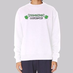 Leaf Clover Shenanigans Coordinator Sweatshirt 3 Leaf Clover Shenanigans Coordinator Sweatshirt 4